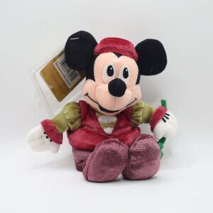 Disney Bean Bag Plush - ROMEO MICKEY (Mickey Mouse) (9 inch) - New w/Tag